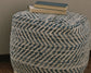 Ashley Express - Chevron Pouf