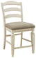 Ashley Express - Realyn Upholstered Barstool (2/CN)