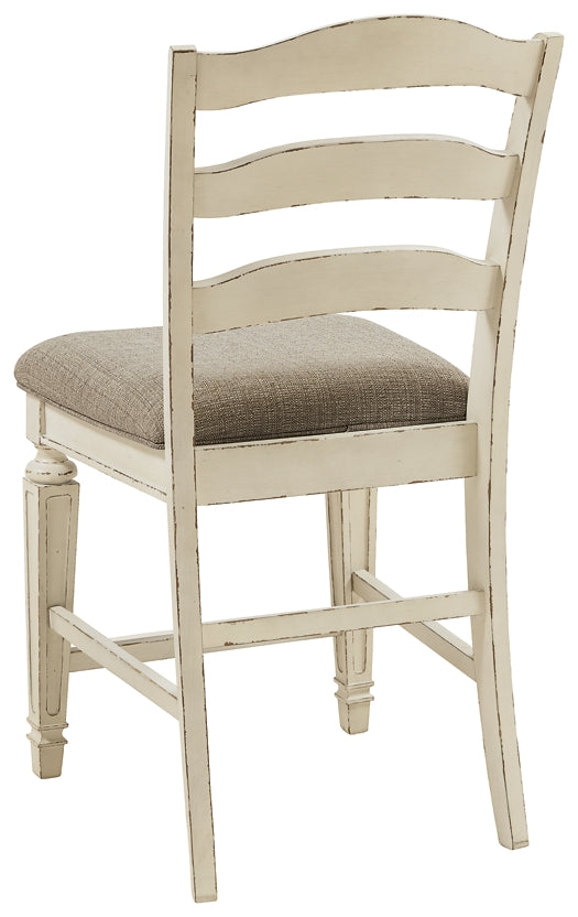 Ashley Express - Realyn Upholstered Barstool (2/CN)