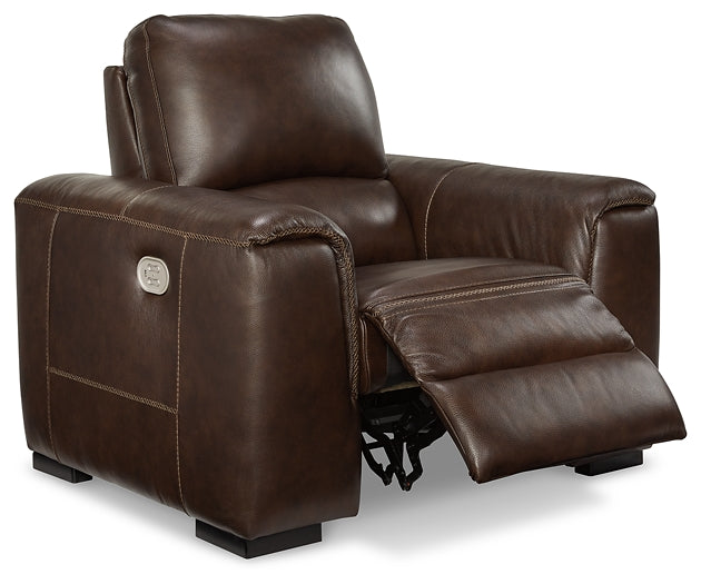 Alessandro PWR Recliner/ADJ Headrest