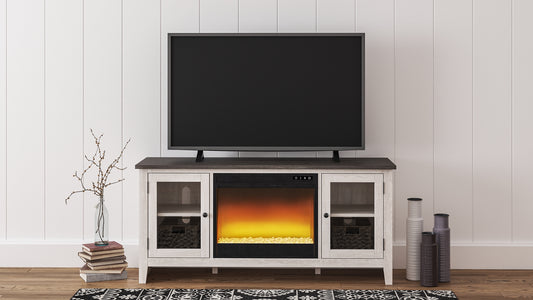 Ashley Express - Dorrinson 60" TV Stand with Electric Fireplace