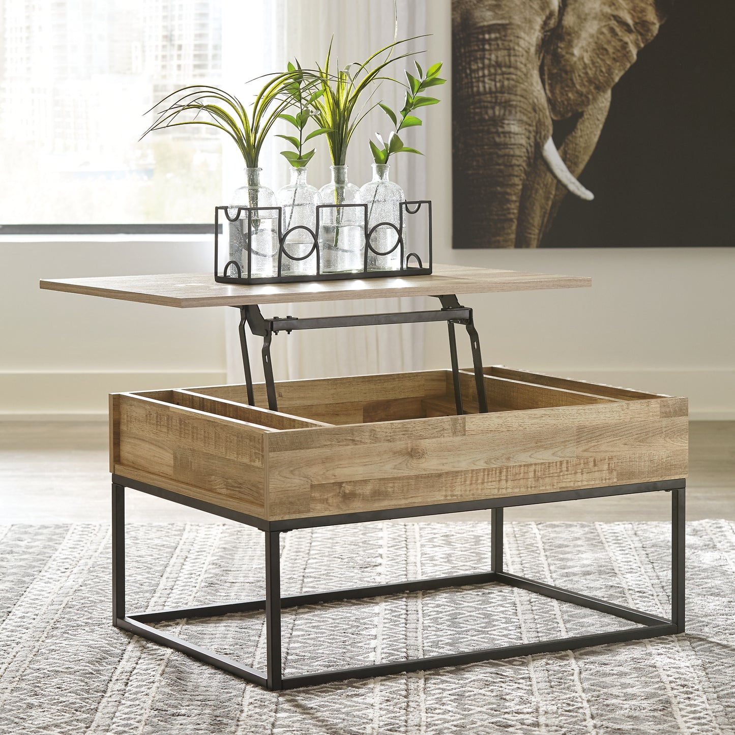 Ashley Express - Gerdanet Lift Top Cocktail Table