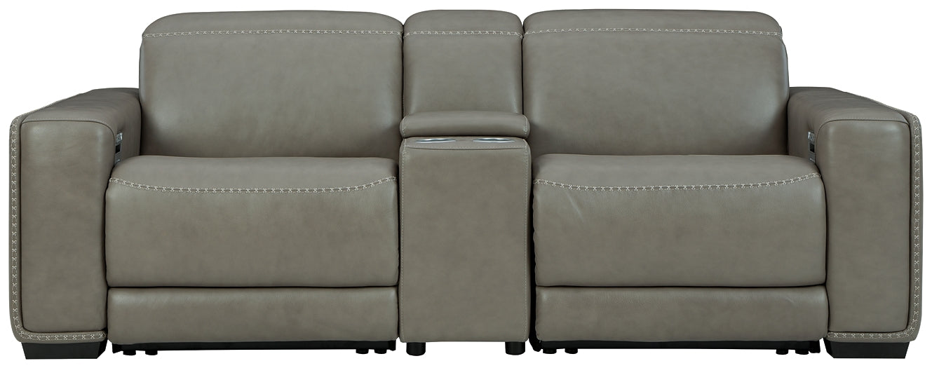 Correze 3-Piece Power Reclining Sectional Loveseat