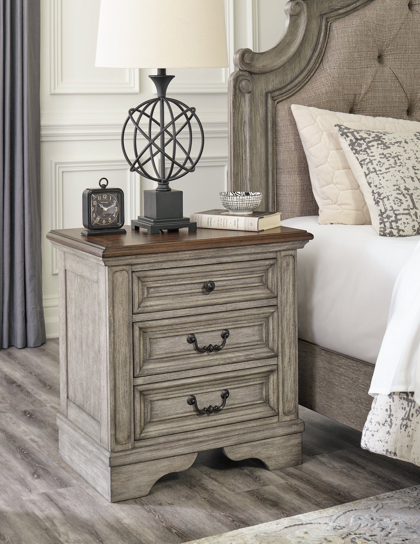 Ashley Express - Lodenbay Three Drawer Night Stand