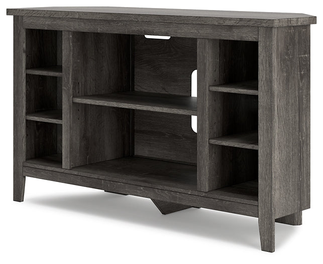 Ashley Express - Arlenbry Corner TV Stand/Fireplace OPT