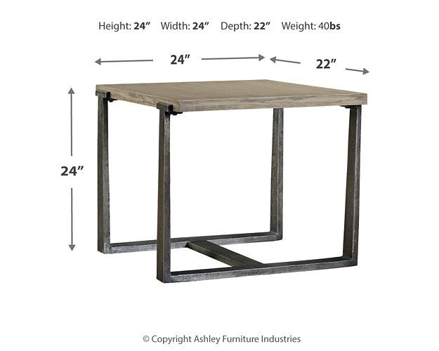 Ashley Express - Dalenville Rectangular End Table