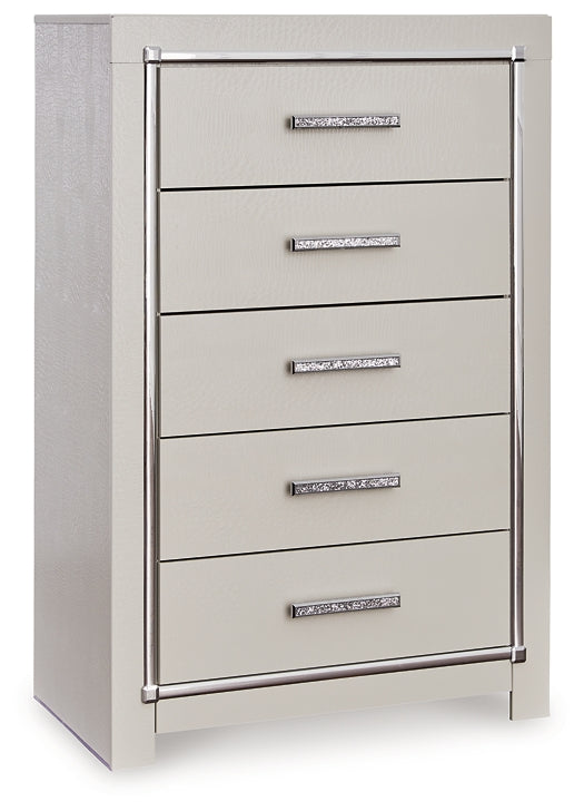 Zyniden Five Drawer Chest