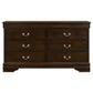 Louis Philippe 4-piece Queen Bedroom Set Cappuccino