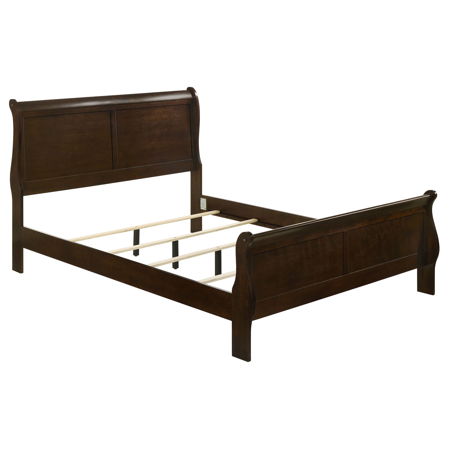 Louis Philippe 5-piece Queen Bedroom Set Cappuccino