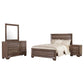 Kauffman 4-piece California King Bedroom Set Washed Taupe