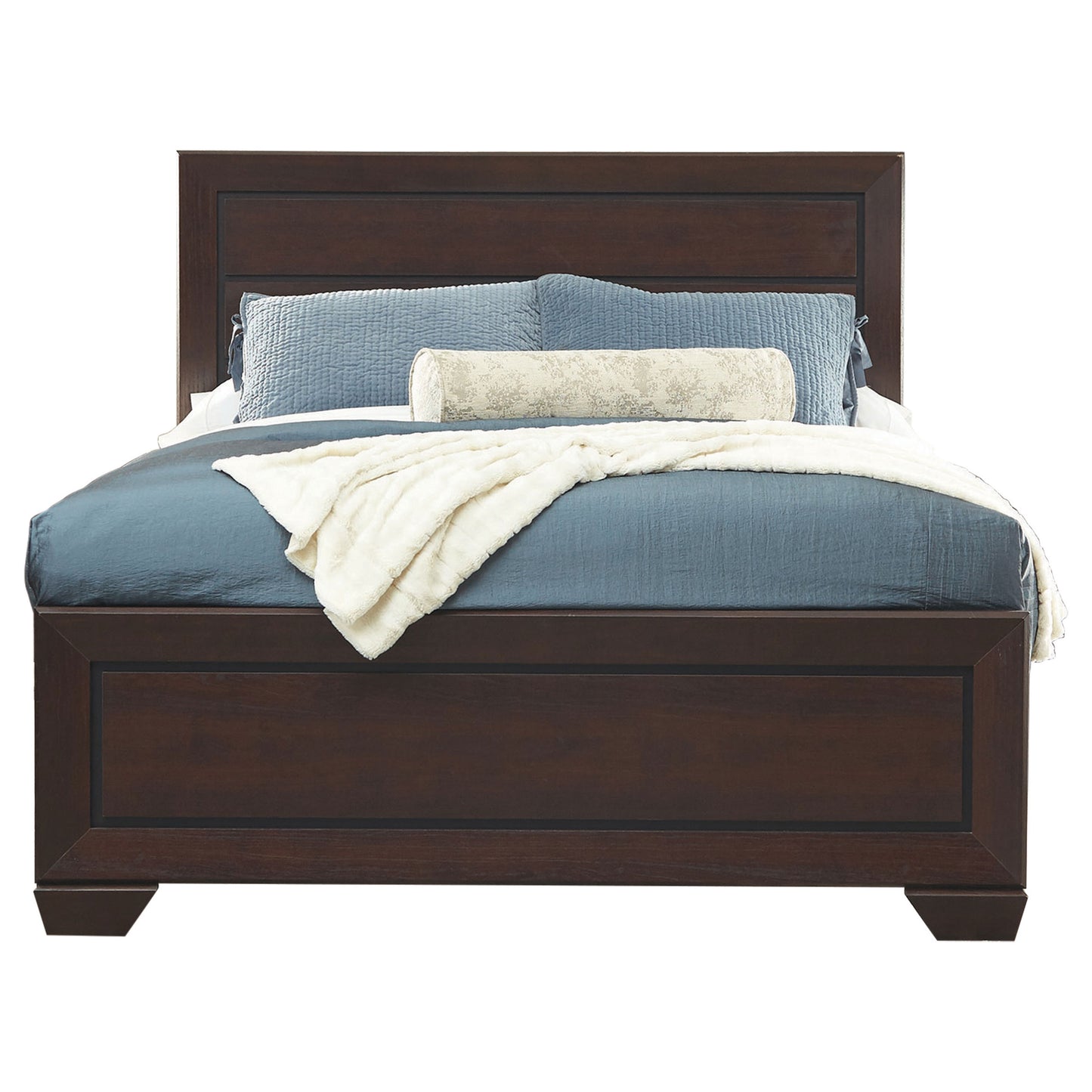 Kauffman 4-piece Queen Bedroom Set Dark Cocoa