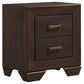 Kauffman 5-piece Queen Bedroom Set Dark Cocoa