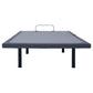 Clara Full Adjustable Bed Base Grey and Black