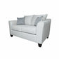 Salizar Upholstered Flared Arm Loveseat Sand