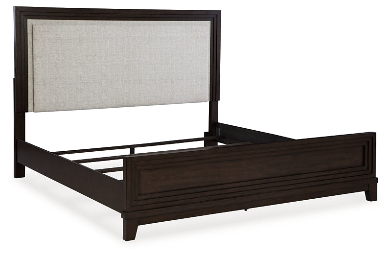 Neymorton California King Upholstered Panel Bed