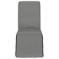 Shawna Upholstered Skirted Dining Chair Light Grey (Set of 2)