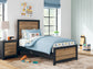 Ashley Express - Vertani Twin Panel Bed with Nightstand