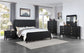 Brookmead 8-drawer Dresser with Mirror Black