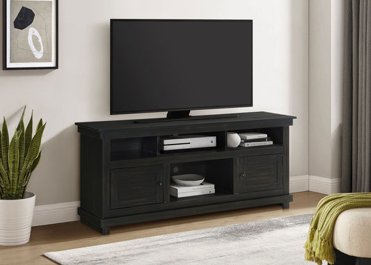 Payne 60-inch TV Stand Media Console Distressed Java