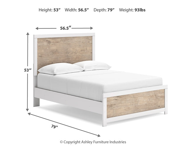 Ashley Express - Charbitt Full Panel Bed with Nightstand