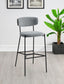 Elison Pub Height Bar Stool Grey (Set of 2)