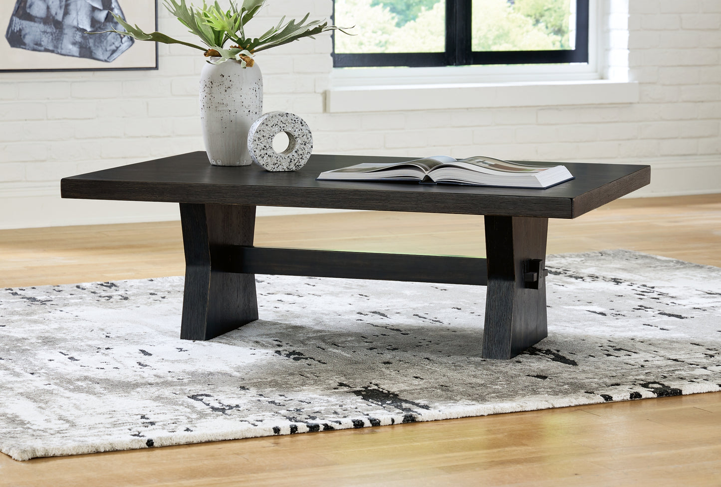 Ashley Express - Galliden Coffee Table with 2 End Tables