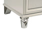 Olivia 2-drawer Nightstand Bedside Table Pearl White