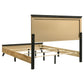 Kaywood 51-inch Full Panel Bed Natural Pine