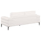 Jessel 2-piece Chenille Upholstered Sofa Set Ivory