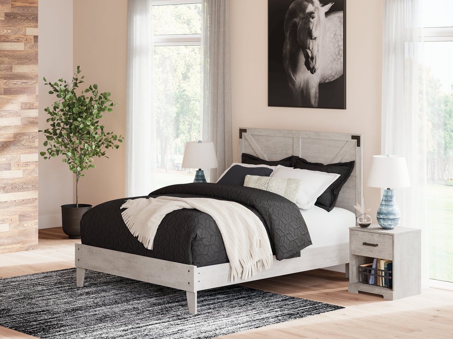 Ashley Express - Shawburn  Platform Bed