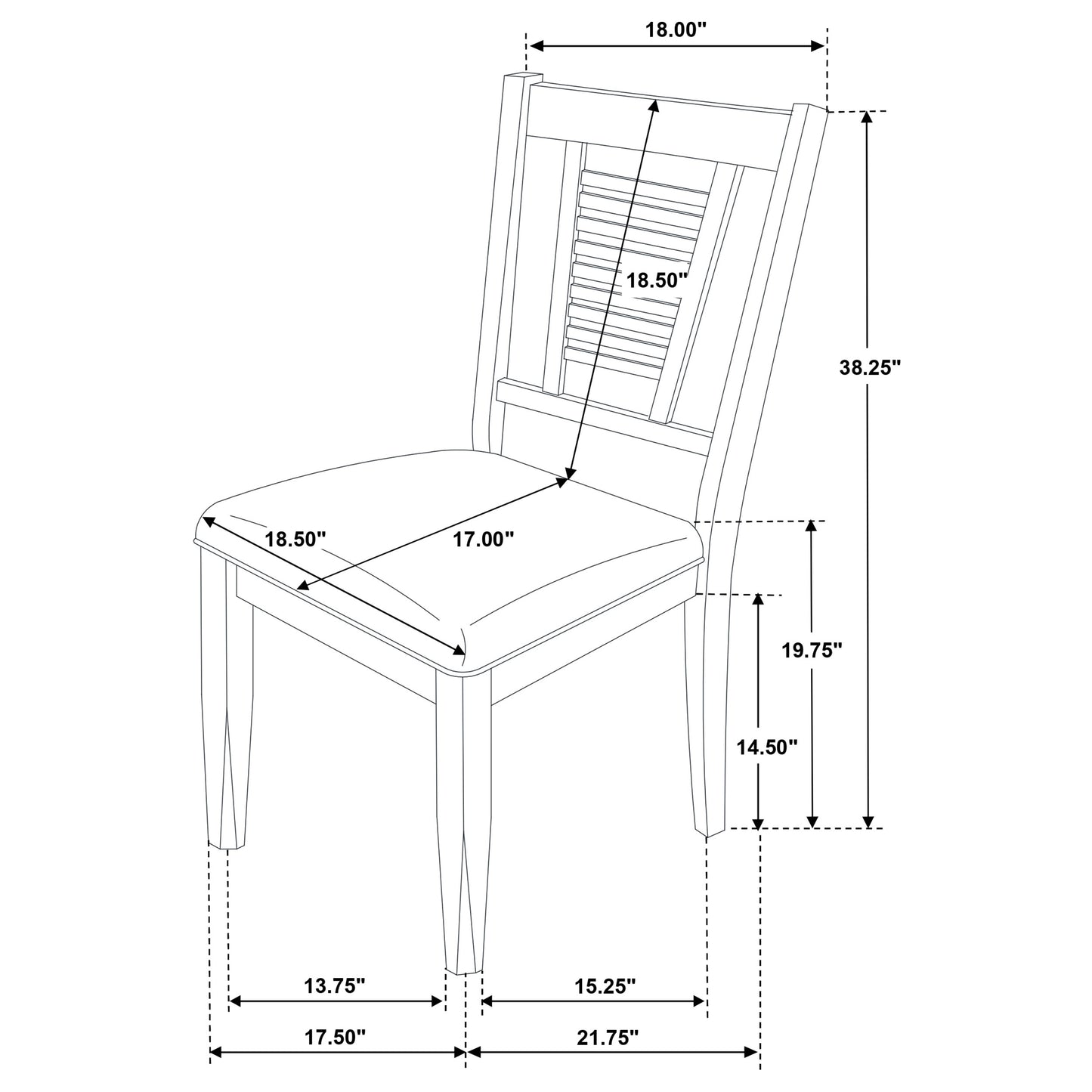 Appleton 7-piece Rectangular Dining Set Distressed White