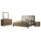 Amsbury 4-piece California King Bedroom Set Nutmeg