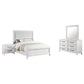 Marielle 4-piece Eastern King Bedroom Set Distressed White