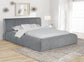 Wilshire Upholstered California King Platform Bed Grey