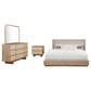 Kailani 4-piece California King Bedroom Set Beige Oak