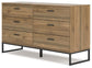 Ashley Express - Deanlow Full Panel Headboard with Dresser, Chest and Nightstand