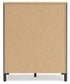 Cadmori Queen Upholstered Bed with Mirrored Dresser and Chest