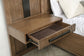 Terrace 2-drawer Queen Storage Bed Ash Brown