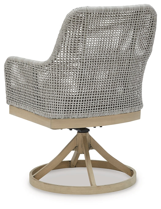 Ashley Express - Seton Creek 2 Outdoor Chairs with End Table