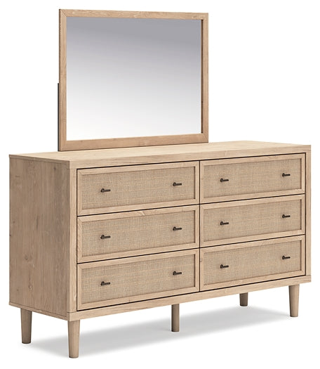 Cielden Queen Panel Headboard, Dresser and Mirror
