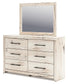 Lawroy Queen Panel Bed, Dresser, Mirror and Nightstand