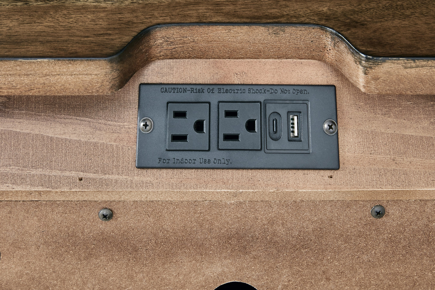 Sturlayne King Upholstered Panel Bed, Dresser, Mirror and Nightstand