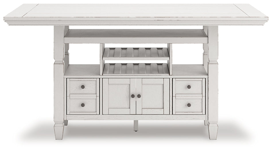 Robbinsdale Counter Height Dining Table and 4 Barstools