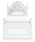 Kozlani Twin Upholstered Panel Bed