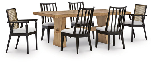 Galliden Dining Table and 6 Chairs