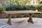 Laguna Heights RECT Dining Table w/UMB OPT