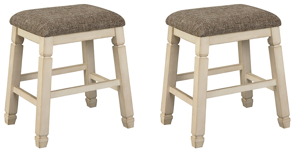 Ashley Express - Bolanburg Upholstered Stool (2/CN)