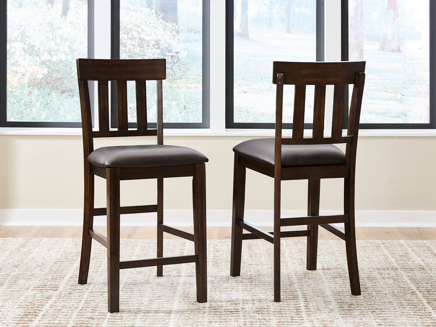 Ashley Express - Haddigan Upholstered Barstool (2/CN)