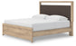 Kinlanni King Upholstered Platform Bed, Dresser, Mirror and Nightstand