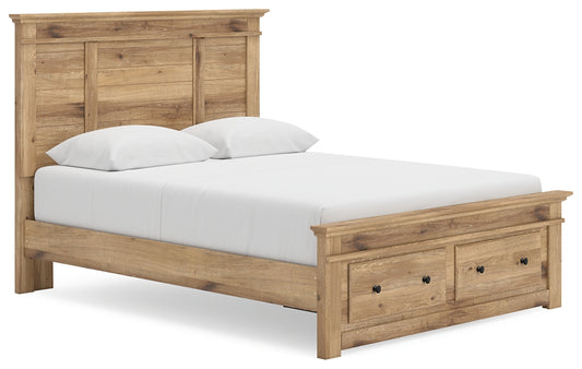 Makidern Queen Panel Storage Bed